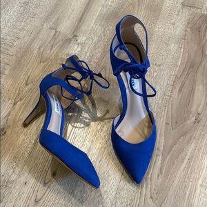 Elegant Blue Women's Heels